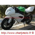 Carénage poly piste CharlyMoto Racing KAWASAKI ZX-6R 09/10 (02 parties avant)
