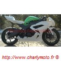 Carénage poly piste CharlyMoto Racing KAWASAKI ZX-6R 09/10 (02 parties avant)