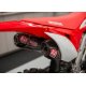 Ligne complète YOSHIMURA USA RS9T HONDA CRF450R/RX 2017 (Full Inox)