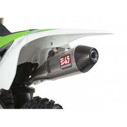 Ligne complète YOSHIMURA USA RS4-E KAWASAKI KX450F 16-17 (Inox - Alu)