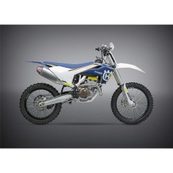 Ligne complète YOSHIMURA USA RS4 HUSQVARNA FC250/350 16-17 (Inox - Alu)