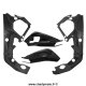 Pack protections de cadre et bras oscillant Carbone BMW S1000RR 12-14 / HP4 13-15