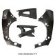 Pack protections de cadre et bras oscillant Carbone KAWASAKI ZX-10R 11-15