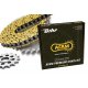 Kit chaine AFAM SUZUKI RM-Z450 05-07 (Chaine MX4 - Pas 520 - Couronne Alu)