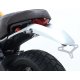 Support de plaque R&G Racing DUCATI SCRAMBLER classic 15- (Inox brossé)