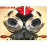 Support de plaque R&G Racing DUCATI 848 / 1098 / 1198 (Micro-clignotants inclus)
