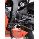 Commandes reculées R&G KAWASAKI ZX-6R 05-13 / ZX-6R 636 13-18 (No ABS)