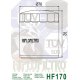 Filtre à huile HIFLOFILTRO HF170B HARLEY-DAVIDSON (Noir)