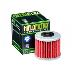Filtre à huile HIFLOFILTRO HF117 HONDA NC700 - NC750 S-X 14-18 / INTEGRA 700 12-14 / CRF1000 AFRICA TWIN 16-19 / GL1800 18-