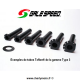 Poignée tirage rapide Type 3 GALESPEED YAMAHA YZF-R1-98-03