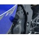 Tampons de protection AERO R&G Racing YAMAHA YZF-R1 13-14 (Version haute sans perçage carenage)