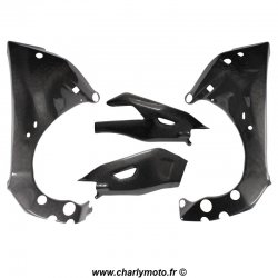 Pack protections de cadre et bras oscillant Carbone YAMAHA YZF-R1 15-24 / MT10 16-24