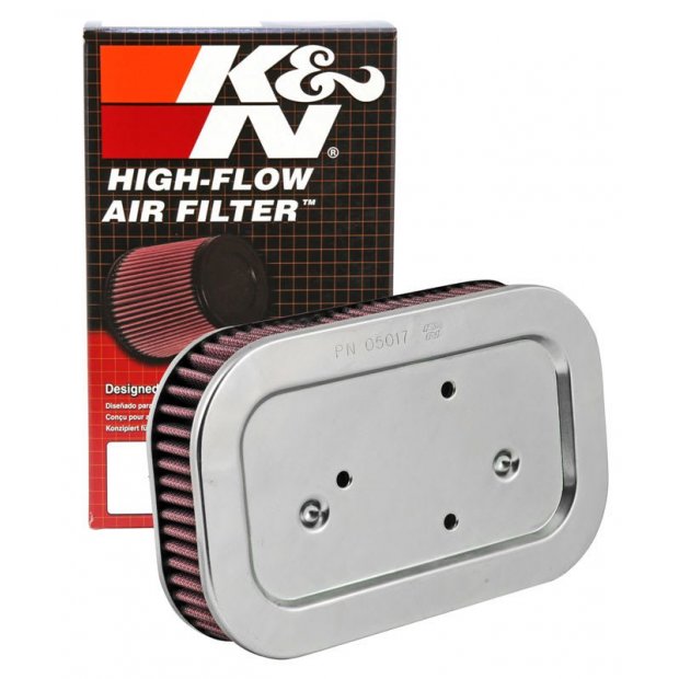 Filtre à Air Rechange CNC Pour Moto Harley Sportster 2004-2014 XL 883/1200 - Noir, Lavable
