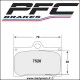 Plaquettes de frein PFC Carbone 7520 - TYPE 13 - COMPETITION