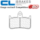 Plaquettes de frein CL BRAKES 2245C60 HONDA CBR900RR 92-97 (Avant)