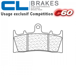 Plaquettes de frein CL BRAKES 2255C60 KAWASAKI ZX-9R 96-01 (Avant)