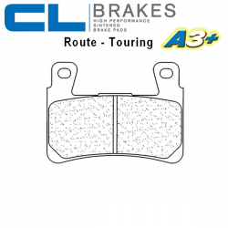 Plaquettes de frein CL BRAKES 2711A3+ HONDA CBR600 F4 - FS - Fi 99-06 (Avant)