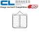 Plaquettes de frein CL BRAKES 1033C60 APRILIA RSV1000 02-03 / RSV1000 R 01-08 / RSV1000 R FACTORY 04-08 (Avant)