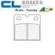 Plaquettes de frein CL BRAKES 2840A3+ BMW R100 RT 91-95 (Avant)