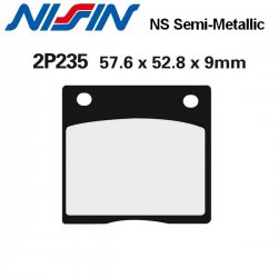 Plaquettes de frein NISSIN 2P235NS SUZUKI GSX-F 750 89-97 (Avant)