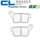 Plaquettes de frein CL BRAKES 1174RX3 HONDA CBR1000RR / SP / ABS 06-19 (Arrière)
