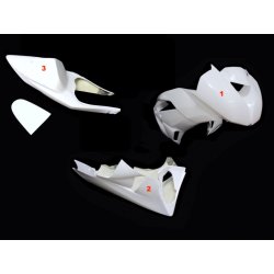 Carénage MOTOFORZA KAWASAKI ZX-6R 09-13 (Pack Racing - Selle origine)