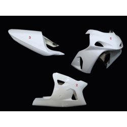 Carénage MOTOFORZA SUZUKI GSX-R 600 01-03 / GSX-R 750 00-03 (Pack Racing - Selle origine)