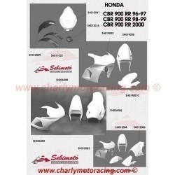 Carenage piste SEBIMOTO HONDA CBR 900 RR 96-97