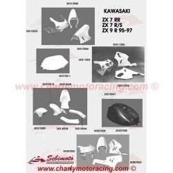 Carenage piste SEBIMOTO KAWASAKI ZX 7 R/S 96-03