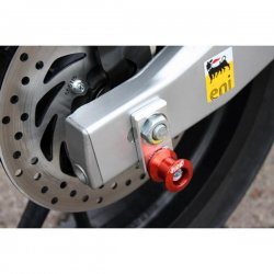 Bases pour pions de béquille GSG APRILIA RS4 125 11-17 (Pions 8mm non inclus)