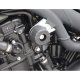 Tampons de protection GSG (Paire) TRIUMPH SPEED TRIPLE 1050 05-10 (avec platines de déport)