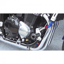 Tampons de protection GSG (Paire) SUZUKI GSX 1400 01-08 (avec platines de déport)