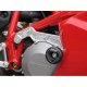 Tampons de protection GSG (Paire) DUCATI 848 08-14 (avec platines de déport)