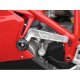 Tampons de protection GSG (Paire) DUCATI 848 08-14 (avec platines de déport)