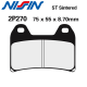 Plaquettes de frein NISSIN 2P270ST KTM 790 ADVENTURE - R 19-20 (Avant)