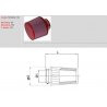 Filtre à air BMC - Cornet Ø66mm - hauteur 110mm (Conique centré) (FMSA66-110)