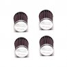 Filtre à air cornet DNA Ø35mm ROND ALU - hauteur 57mm (XV-SERIES XVR-3504-5 - Pack de 04 filtres)