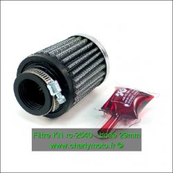Filtre à air KN - Ø29mm - hauteur 64mm (RC-2540)