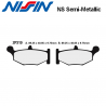 Plaquettes de frein NISSIN 2P-212NS KAWASAKI H2 SX - SE - TOURER - PERFORMANCE 18-21 (Arrière)