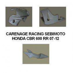 Carénage SEBIMOTO HONDA CBR 600 RR 07-12 (Pack Racing)