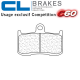 Plaquettes de frein CL BRAKES 1083C60 TRIUMPH DAYTONA 675 06-08 (Avant)