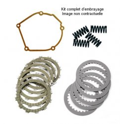 Kit embrayage TECNIUM KAWASAKI KLX450 R 08-15 (Disques garnis + lisses + ressorts + joint)