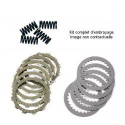 Kit embrayage TECNIUM YAMAHA DT125 X SUPERMOTARD 05-08 (Disques garnis + lisses + ressorts)