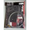 Durites de frein aviation HONDA CBR 1000 F 89-92 (Avant - 2 durites - Origine)