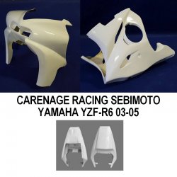 Carénage SEBIMOTO YAMAHA YZF-R6 03-05 (Pack Racing)