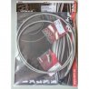 Durites de frein aviation YAMAHA XT-Z 750 SUPER TENERE 89-95 (Avant - 2 durites - Montage direct)