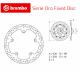 Disque de frein BREMBO Série ORO BMW K1200 LT ABS 01-07 (Avant - fixe - 68B407D7)