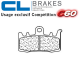 Plaquettes de frein CL BRAKES 1232C60 DUCATI MONSTER 821 14-20 / HYPERMOTARD 821 13-15 (Avant)