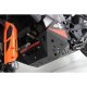 Sabot AXP RACING KTM 790 ADVENTURE - R 18-20 / 890 ADVENTURE - R 21-22 (PHD Noir / Orange - 8mm)