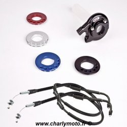 Poignée à tirage rapide ROBBY DUCATI HYPERMOTARD 1100 07-11 (Cables d'accérérateur inclus)